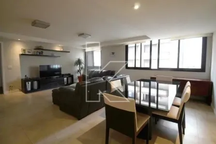 Apartamento com 3 Quartos para alugar, 144m² no Jardim Paulistano, São Paulo