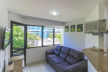 Apartamento com 1 Quarto à venda, 48m² no Cidade Monções, São Paulo
