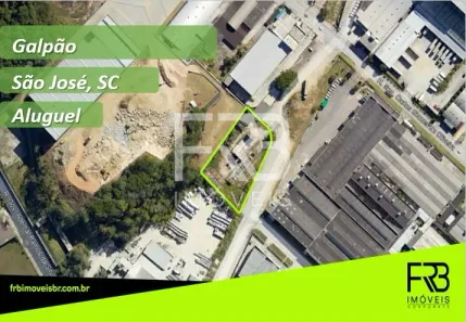 Galpão/Depósito/Armazém para alugar, 2465m² no Distrito Industrial, São José