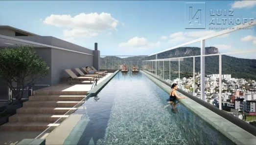Apartamento com 1 Quarto à venda, 38m² no Pedra Branca, Palhoça