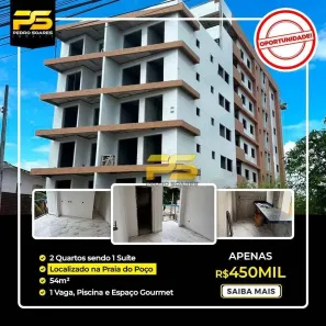 Apartamento com 2 Quartos à venda, 54m² no Poço, Cabedelo