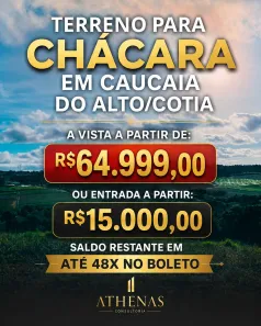 Lote/Terreno à venda, 500m² no Centro (Caucaia do Alto), Cotia