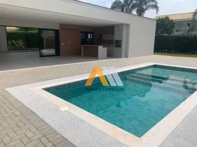 Casa de Condomínio com 4 Quartos à venda, 504m² no Lago Azul Condomínio e Golfe Clube, Araçoiaba da Serra