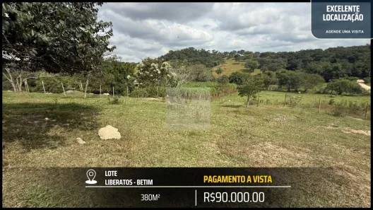 Lote/Terreno à venda, 380m² no Residencial Lagoa, Betim