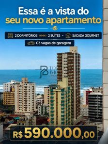Apartamento com 2 Quartos à venda, 120m² no Tupi, Praia Grande