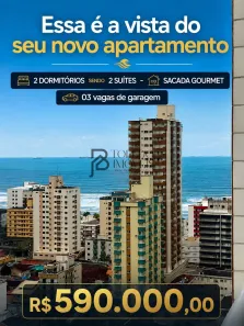 Apartamento com 2 Quartos à venda, 120m² no Tupi, Praia Grande