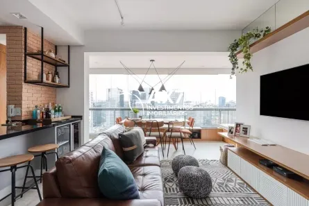 Apartamento com 1 Quarto à venda, 76m² no Santo Amaro, São Paulo