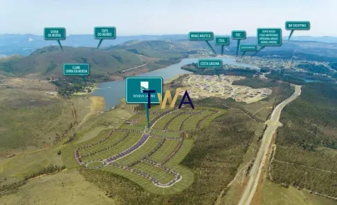 Lote/Terreno à venda, 853m² no Alphaville - Lagoa dos Ingleses, Nova Lima
