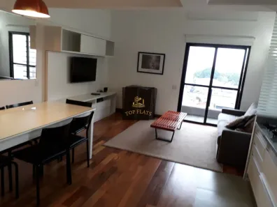 Flat com 1 Quarto para alugar, 52m² no Moema, São Paulo