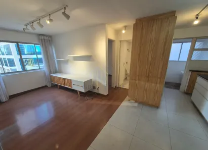 Apartamento com 1 Quarto para alugar, 51m² no Moema, São Paulo