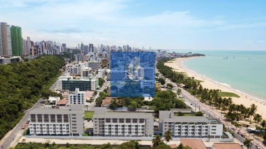 Apartamento com 1 Quarto à venda, 10m² no Cabo Branco, João Pessoa