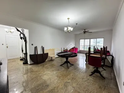 Apartamento com 3 Quartos para alugar, 145m² no Ponta da Praia, Santos