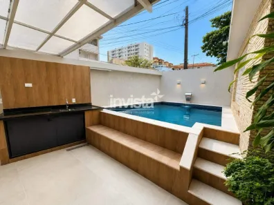 Casa com 2 Quartos à venda, 102m² no Campo Grande, Santos