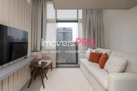 Apartamento com 1 Quarto para alugar, 30m² no Moema, São Paulo