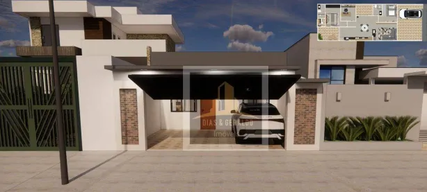 Casa com 3 Quartos à venda, 88m² no Residencial Santa Paula, Jacareí