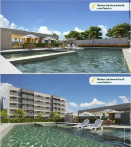 Apartamento com 2 Quartos à venda, 37m² no Dois Carneiros, Jaboatão dos Guararapes