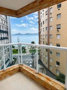 Apartamento com 2 Quartos para alugar, 74m² no Ponta da Praia, Santos