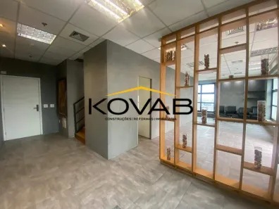 Sala Comercial para alugar, 137m² no Vila São Francisco (Zona Sul), São Paulo