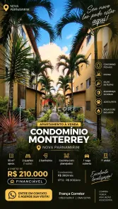 Apartamento com 2 Quartos à venda, 55m² no Nova Parnamirim, Parnamirim