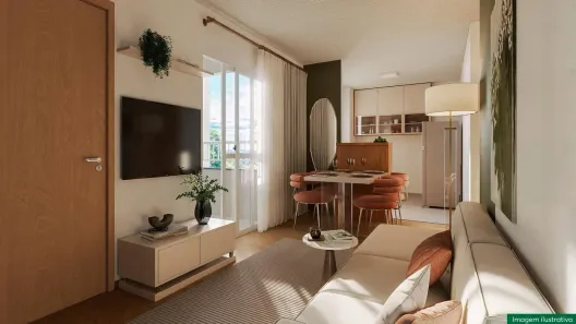Apartamento com 2 Quartos à venda, 43m² no Bela Vista, Palhoça