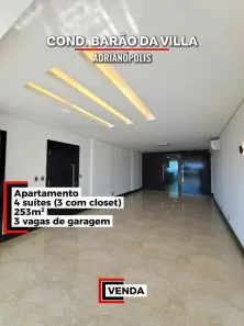 Apartamento com 4 Quartos à venda, 253m² no Adrianópolis, Manaus