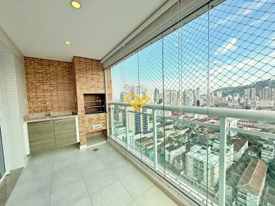 Apartamento com 3 Quartos à venda, 109m² no Gonzaga, Santos