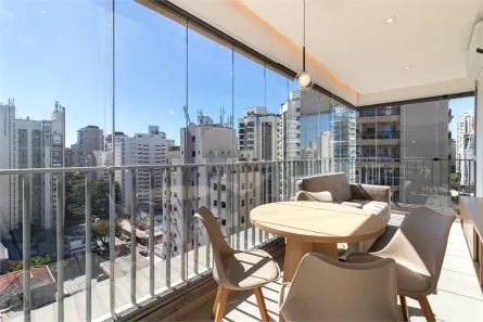Apartamento com 1 Quarto para alugar, 39m² no Vila Nova Conceição, São Paulo
