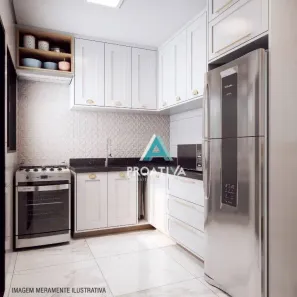 Apartamento com 2 Quartos à venda, 55m² no Paraíso, Santo André