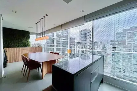 Apartamento com 2 Quartos para alugar, 105m² no Cidade Monções, São Paulo