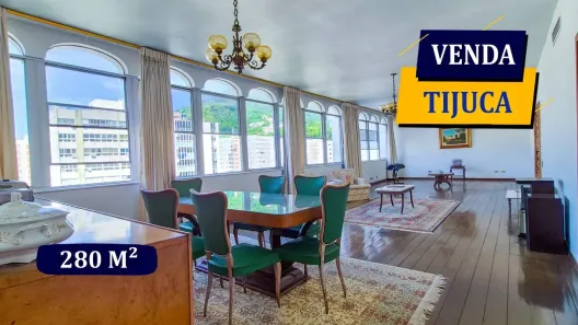 Apartamento com 4 Quartos à venda, 280m² no Tijuca, Rio de Janeiro