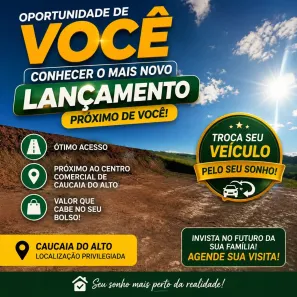 Lote/Terreno à venda, 500m² no Altos de Caucaia (Caucaia do Alto), Cotia