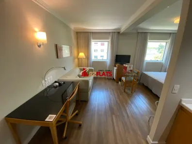 Flat com 1 Quarto para alugar, 38m² no Pinheiros, São Paulo