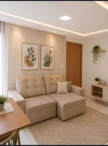 Apartamento com 2 Quartos à venda, 47m² no Luar da Barra, Barra dos Coqueiros