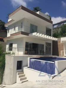Casa de Condomínio com 4 Quartos à venda, 237m² no Sapê, Niterói