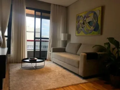 Flat com 1 Quarto para alugar, 47m² no Itaim Bibi, São Paulo