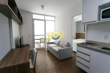 Flat com 1 Quarto à venda, 35m² no Real Parque, São Paulo