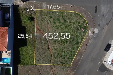 Lote/Terreno à venda, 452m² no Altos do Paraíso, Botucatu