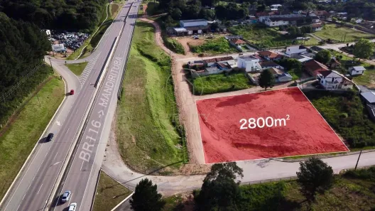 Lote/Terreno à venda, 2813m² no Centro, Mandirituba