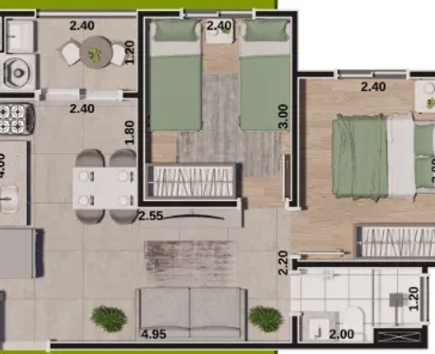 GREEN LIFE RESIDENCE no Loteamento Dinorá Rosa, Sorocaba