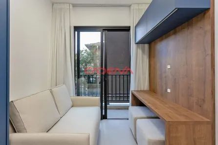 Apartamento com 1 Quarto para alugar, 26m² no Centro, Curitiba