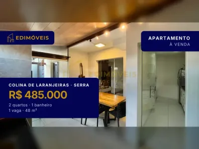 Apartamento com 2 Quartos à venda, 48m² no Colina de Laranjeiras, Serra