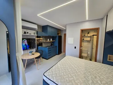 Apartamento com 1 Quarto para alugar, 25m² no Adrianópolis, Manaus
