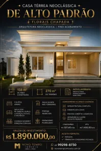 Casa de Condomínio com 3 Quartos à venda, 150m² no , Chapada dos Guimarães