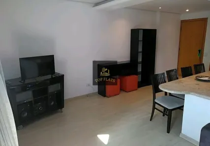 Flat com 1 Quarto para alugar, 52m² no Moema, São Paulo