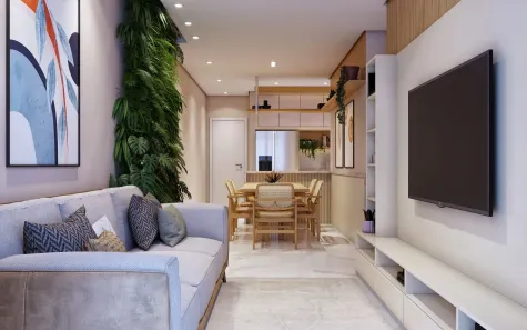 Apartamento com 1 Quarto à venda, 71m² no Boqueirão, Praia Grande