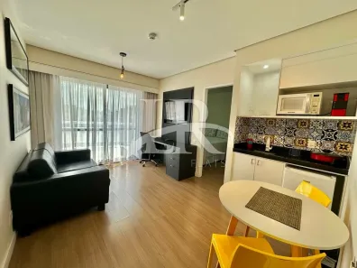 Flat com 1 Quarto para alugar, 35m² no Indianópolis, São Paulo