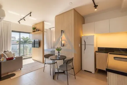 Apartamento com 1 Quarto para alugar, 42m² no Cambuí, Campinas