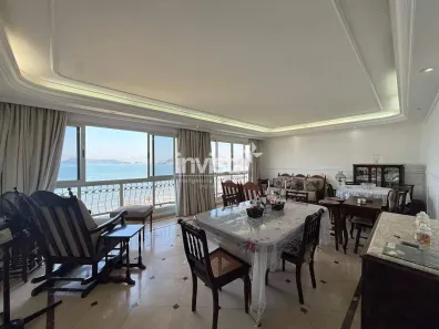 Apartamento com 3 Quartos para alugar, 196m² no Ponta da Praia, Santos