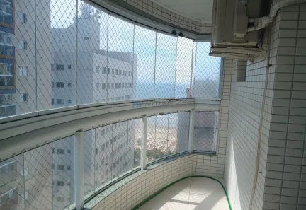 Apartamento com 3 Quartos para alugar, 128m² no Aviação, Praia Grande