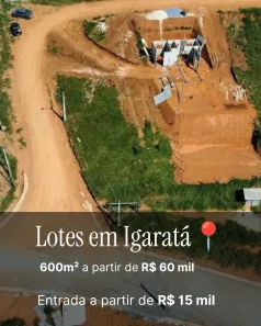 Lote/Terreno à venda, 600m² no Centro, Igaratá